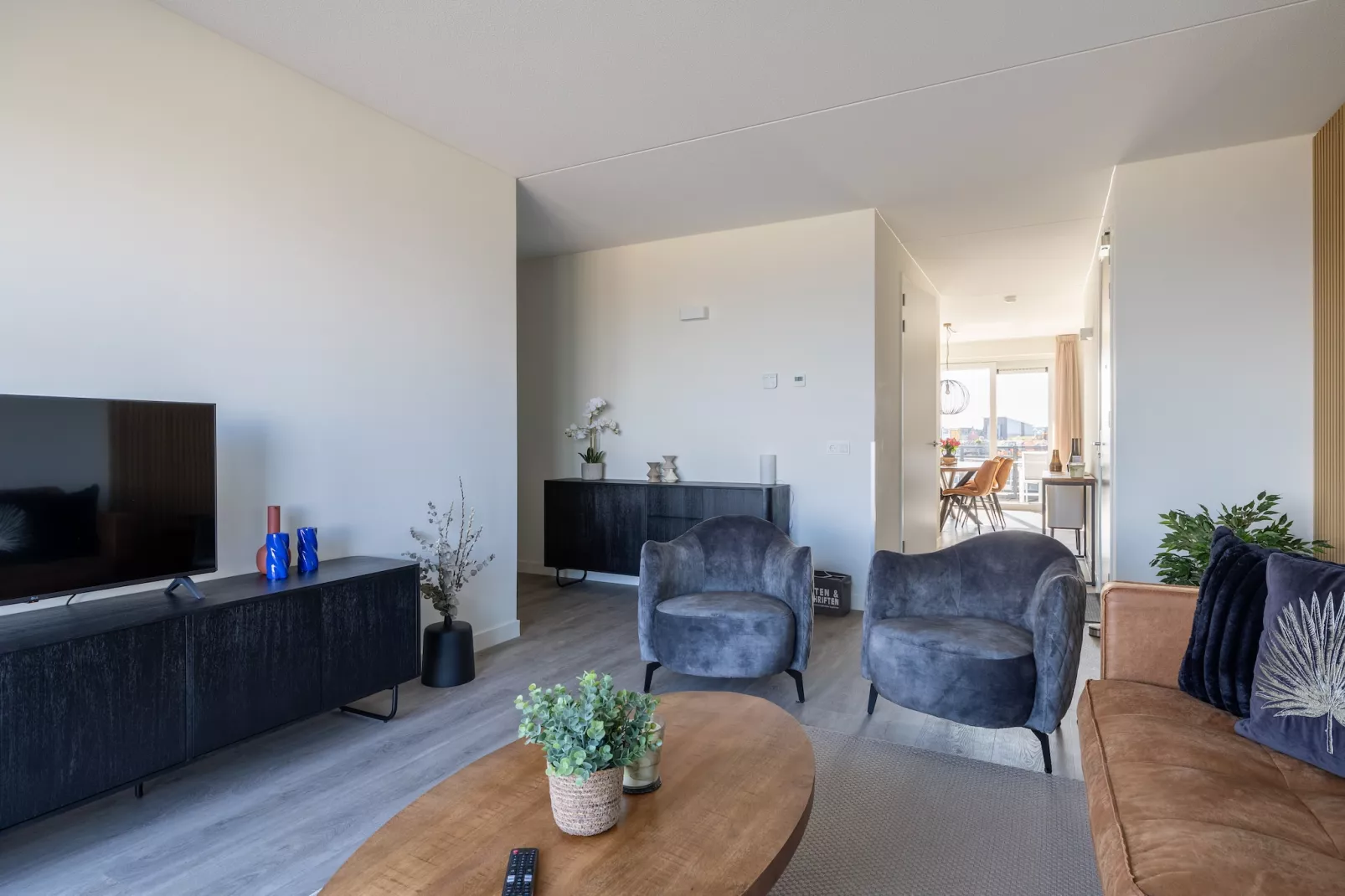 Appartement Vista Maris "Charlotte's Parel" - Havenweg 8-44  Sint-Annaland-Wohnzimmer