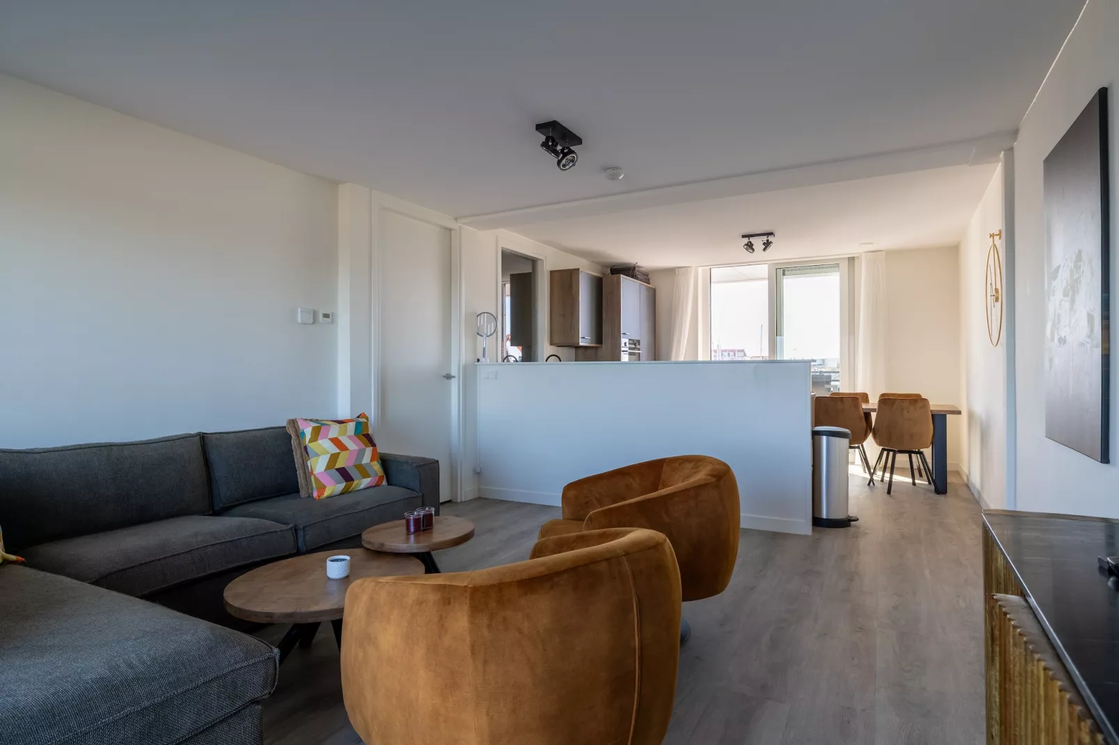 Luxe appartement Vista Maris - Havenweg 8-34  Sint-Annaland Oosterschelde-Living room