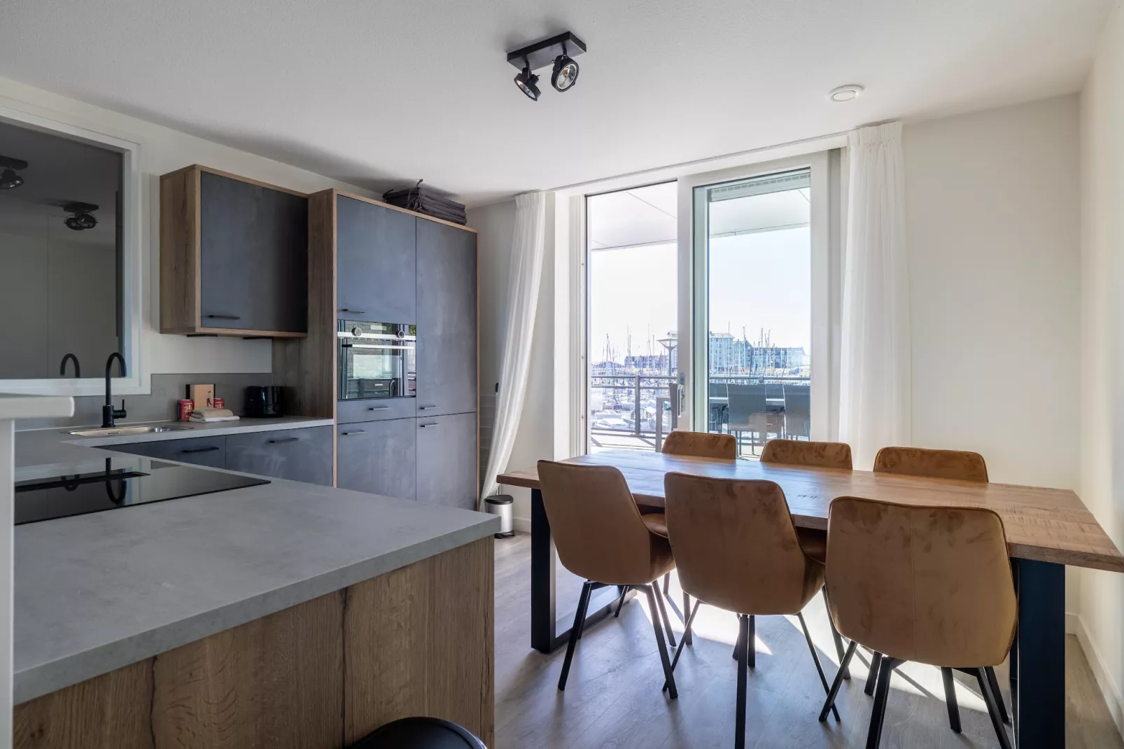 Luxe appartement Vista Maris - Havenweg 8-34  Sint-Annaland Oosterschelde-Kitchen