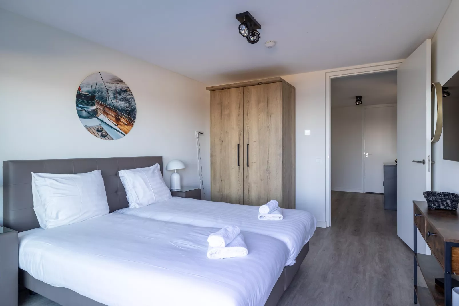 Luxe appartement Vista Maris - Havenweg 8-34  Sint-Annaland Oosterschelde-Bedroom