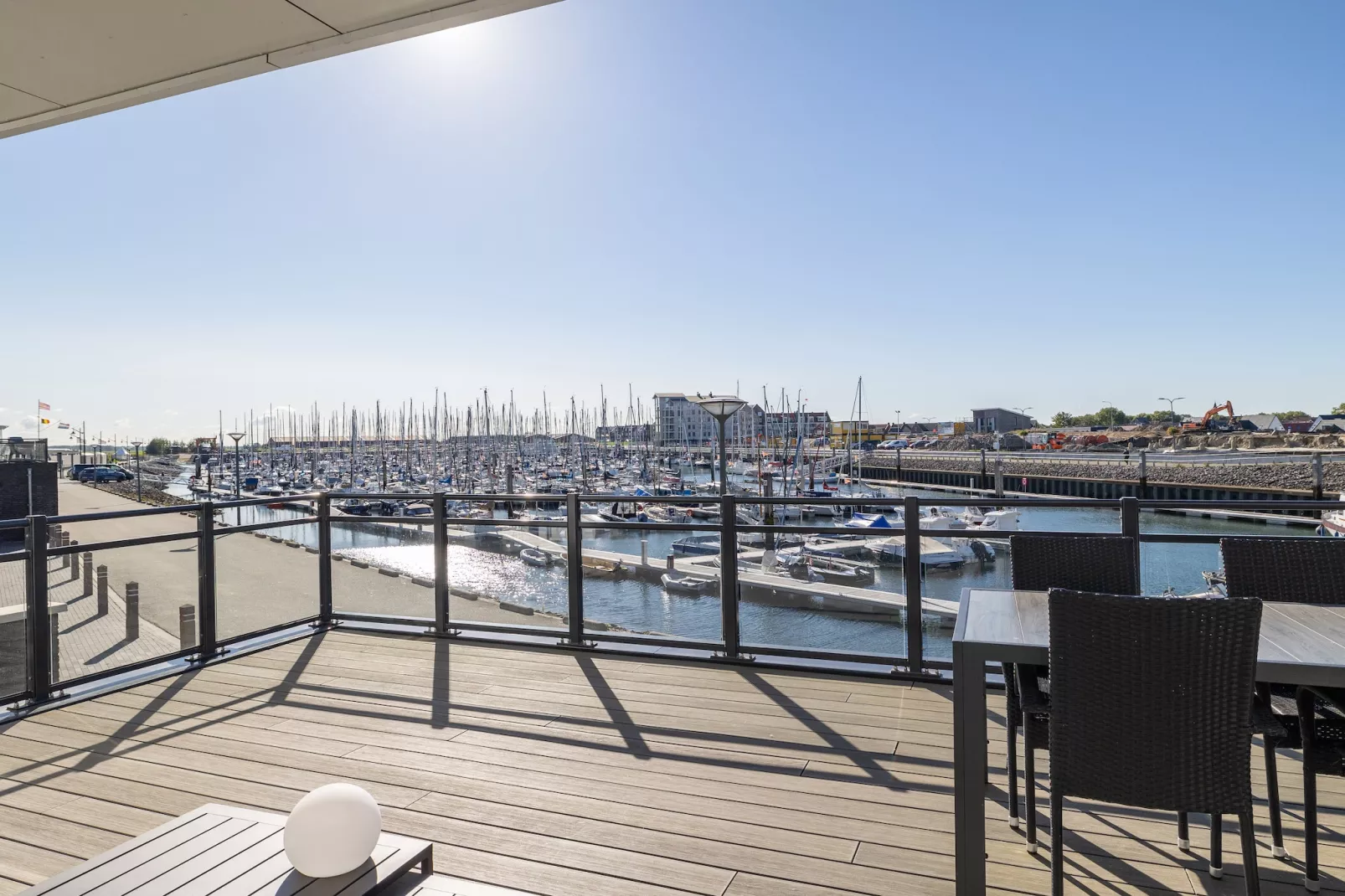 Luxe appartement Vista Maris - Havenweg 8-34  Sint-Annaland Oosterschelde-View summer