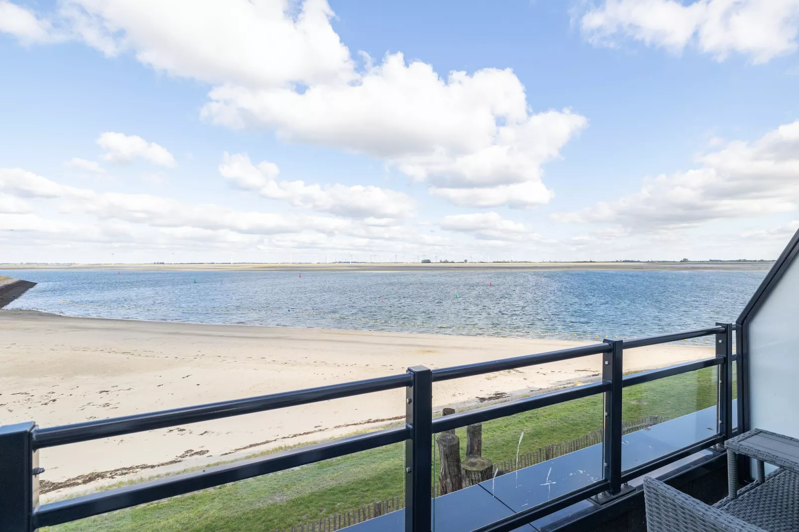 Appartement Vista Maris - Havenweg 8-52  Sint-Annaland Oosterschelde-Aussicht Sommer