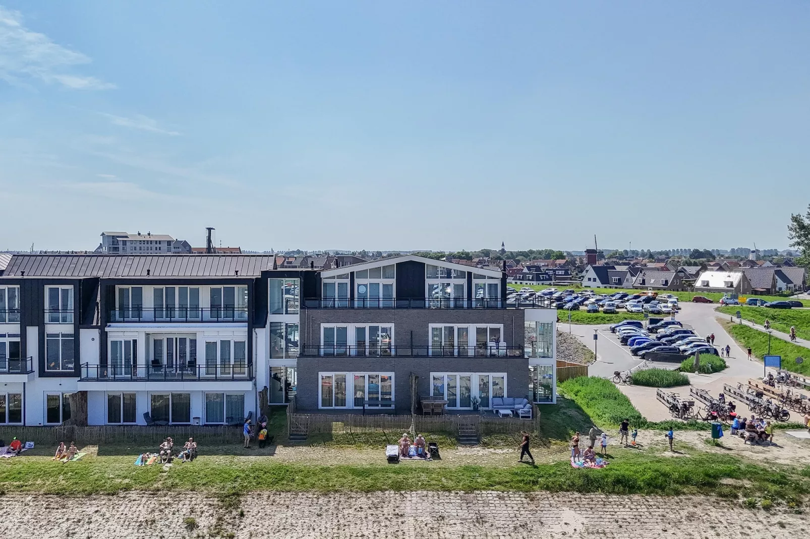 Appartement Vista Maris - Havenweg 8-52  Sint-Annaland Oosterschelde-Außenbereich Sommer