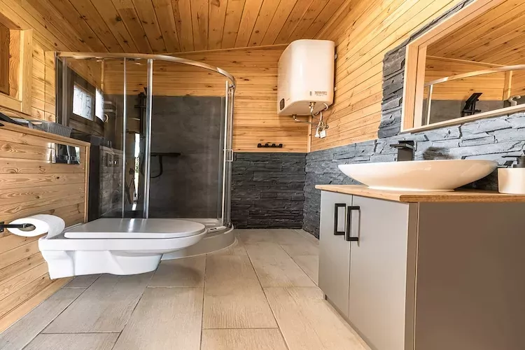 Osada Trzy Siostry domek nr 2 dla 4 osób Duszniki-Badezimmer