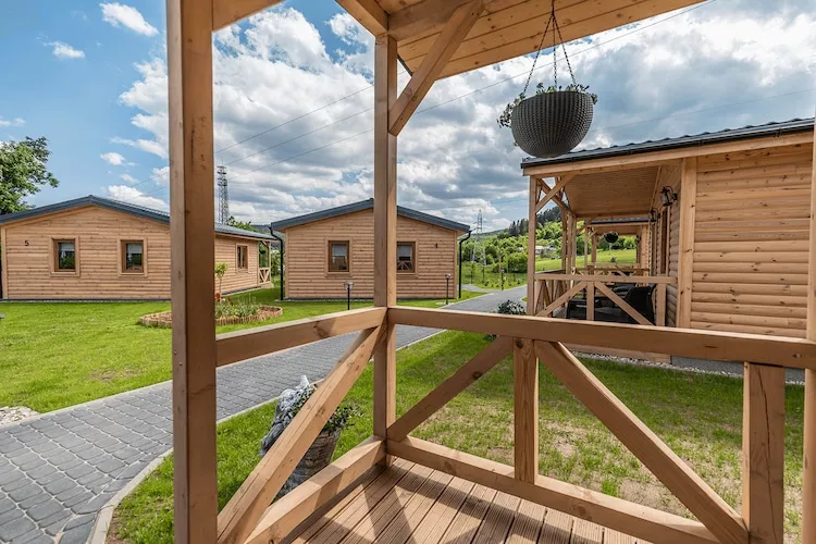 Osada Trzy Siostry domek nr 3 dla 4 osób Duszniki-Außenbereich Sommer