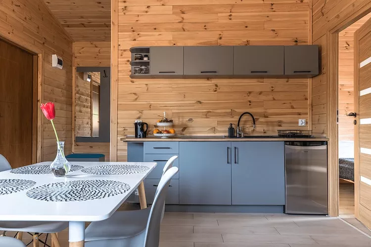 Osada Trzy Siostry domek nr 3 dla 5 osób Duszniki-Kitchen
