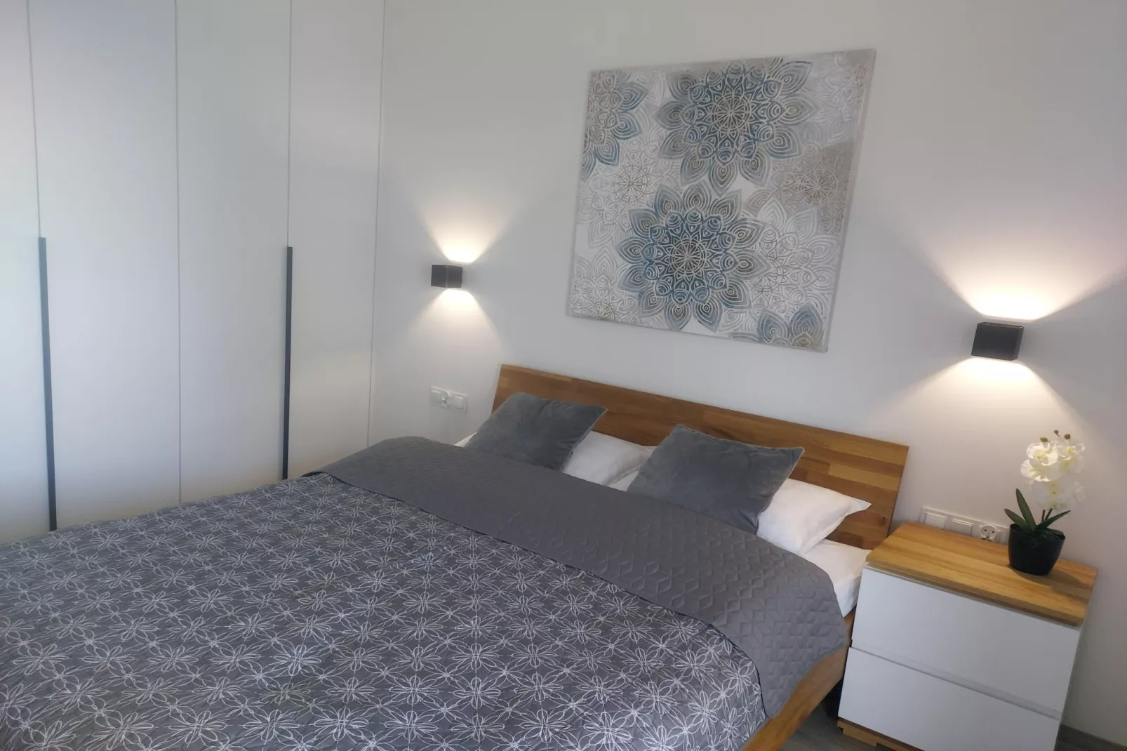 Apartamenty Lotnicza Sianożęty-Schlafzimmer