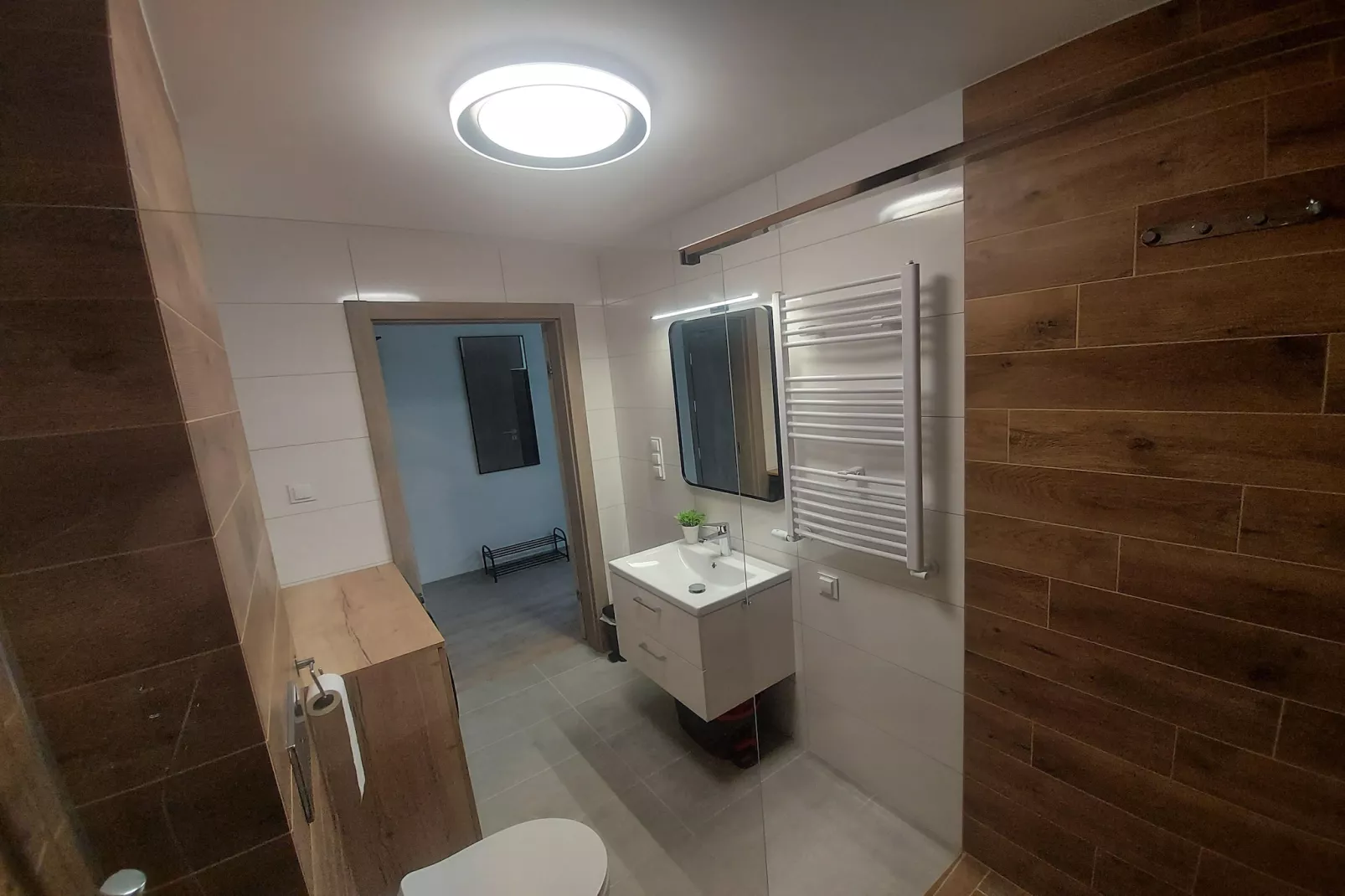 Apartamenty Lotnicza Sianożęty-Badezimmer