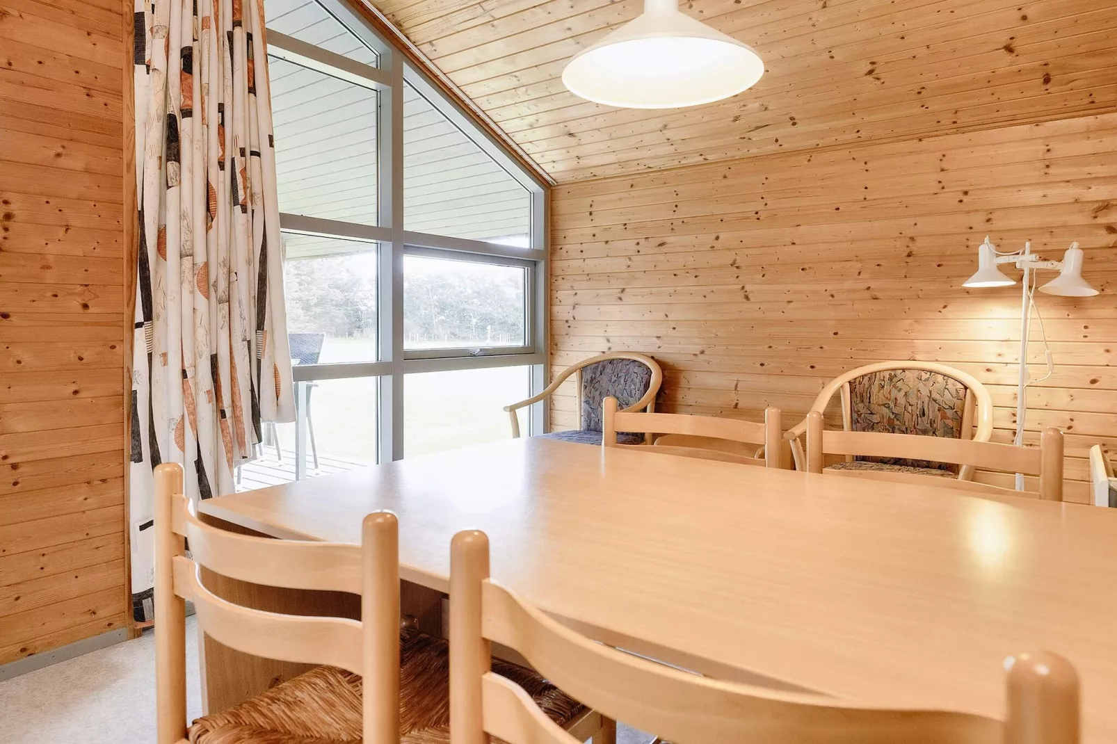 Cabin in camping resort with patio-Indoor
