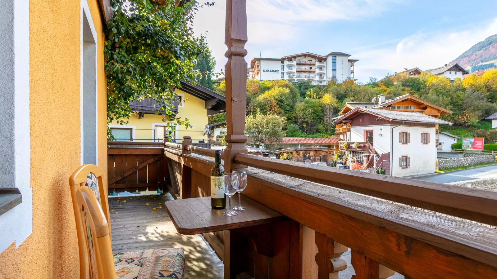 Pension Schreder-Terrace balcony