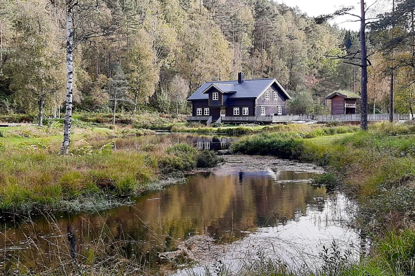 Maison de vacances pour 10 a KVINESDAL-Extérieur