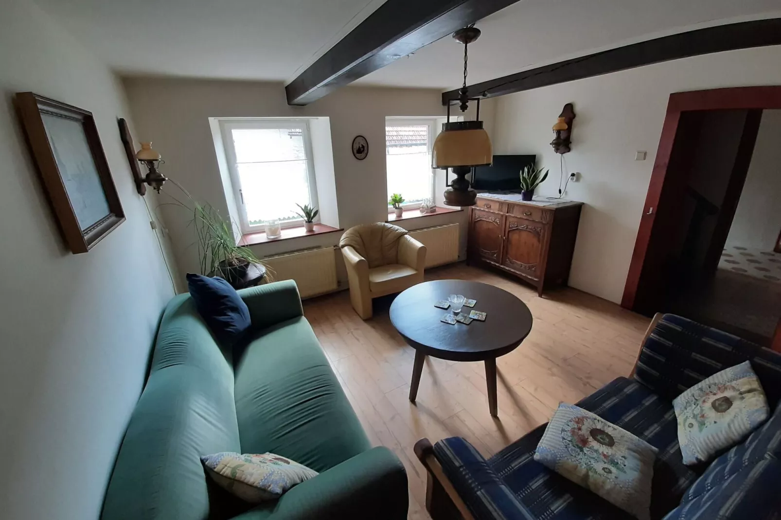 Ferienhaus Nattenheim-Wohnzimmer