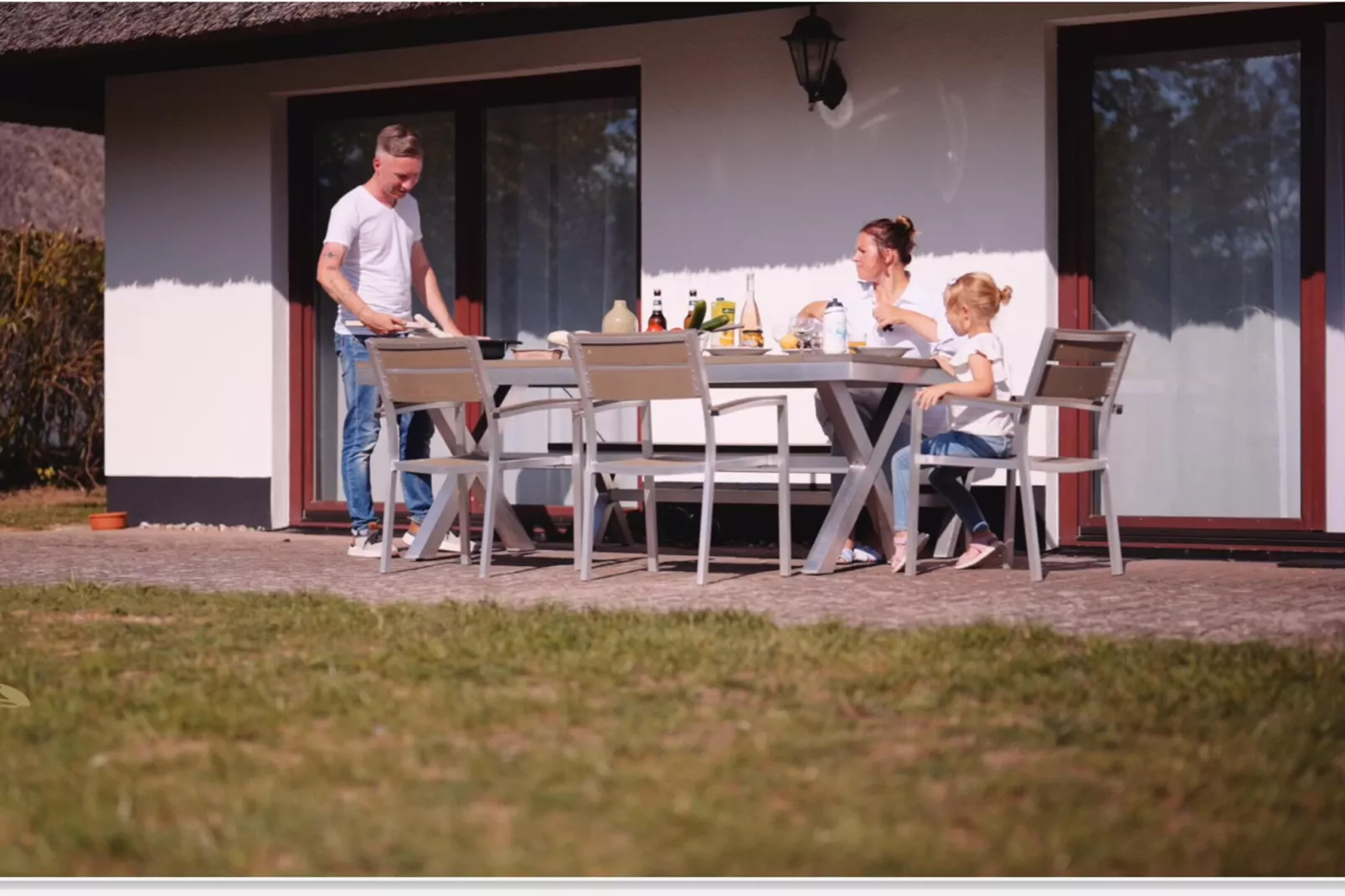 Doppelhaushälfte Typ V 80 qm-Terrace balcony