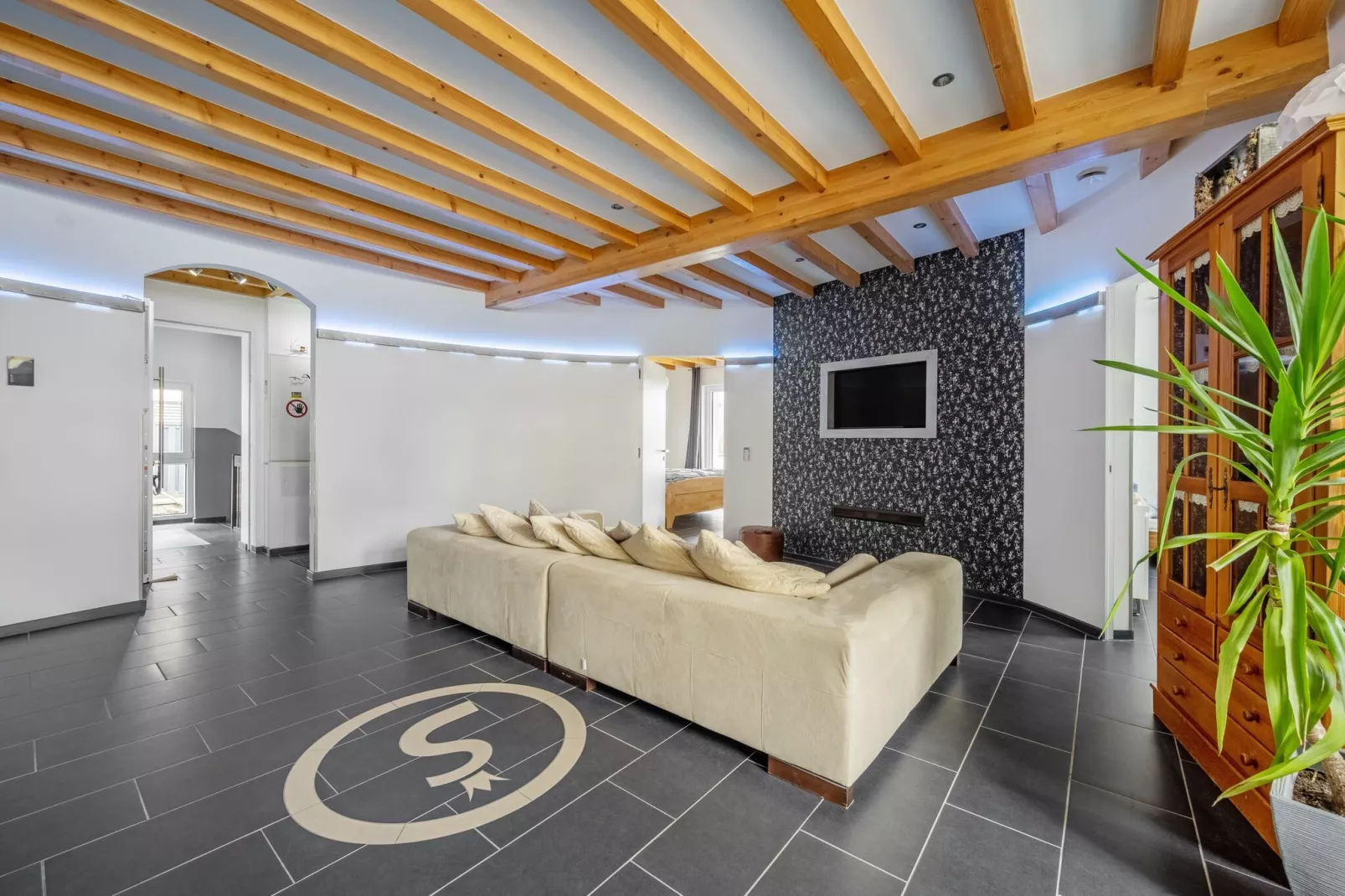 Green Buildings Ferienwohnung Herscheid-Sauerland-Wohnzimmer