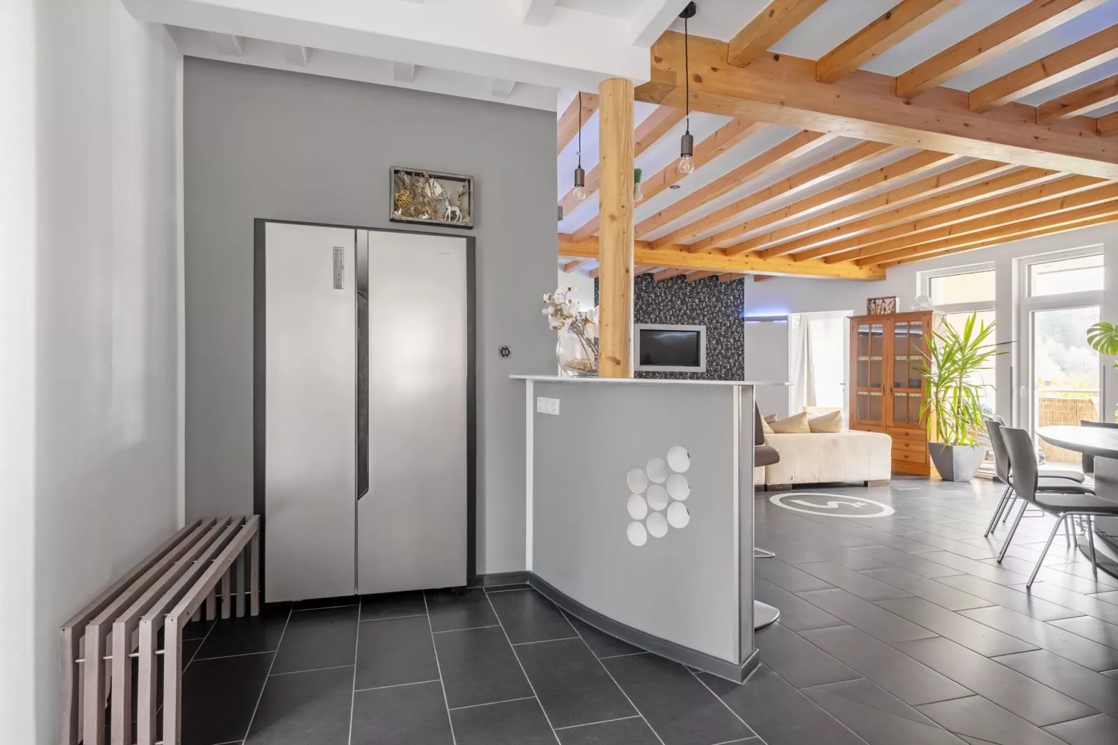 Green Buildings Ferienwohnung Herscheid-Sauerland-Wohnzimmer