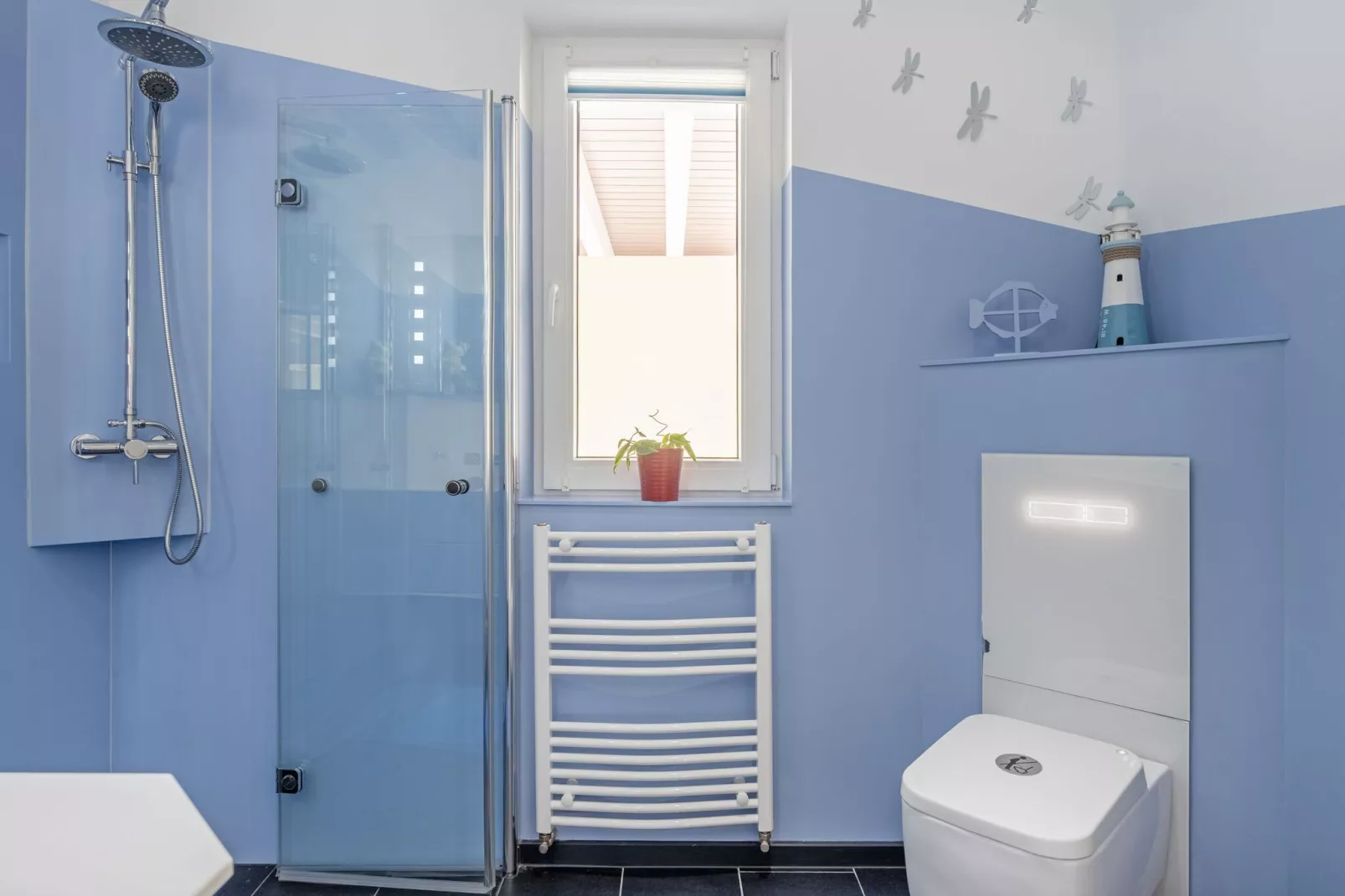 Green Buildings Ferienwohnung Herscheid-Sauerland-Badezimmer