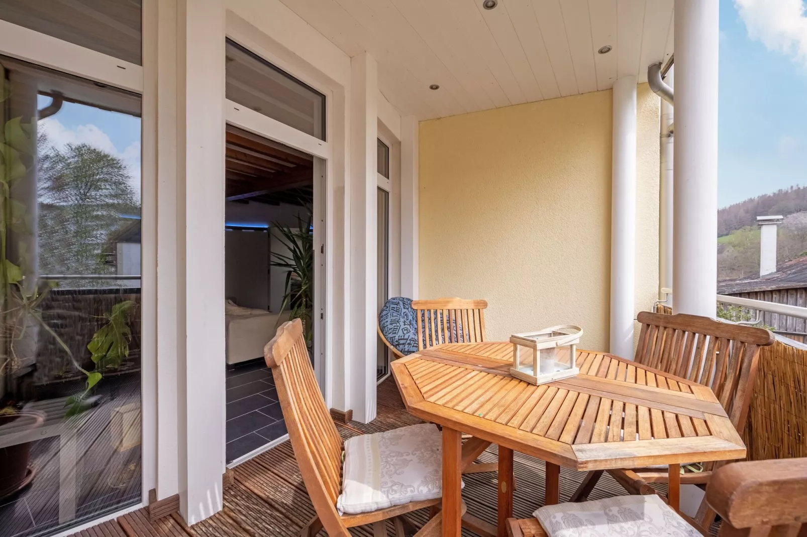 Green Buildings Ferienwohnung Herscheid-Sauerland-Terrassenbalkon