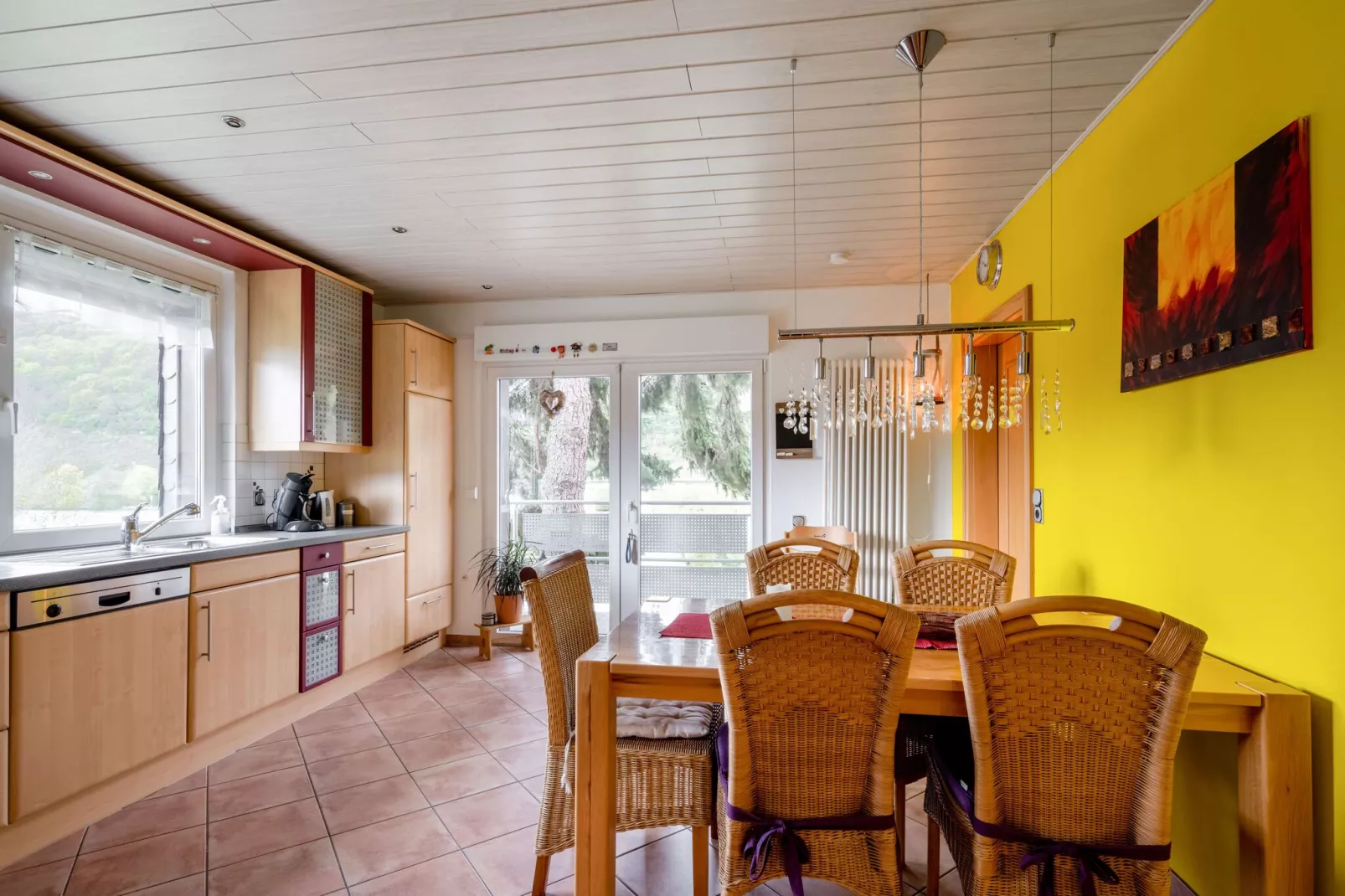 Ferienwohnung mit Moselblick-Dining room