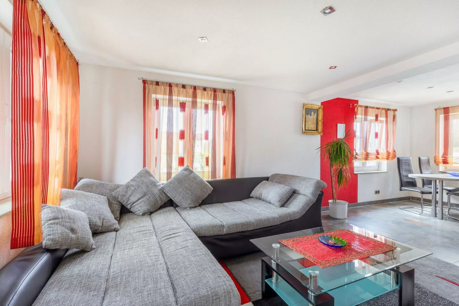 Ferienwohnung Schloss- Altshausen-Living room