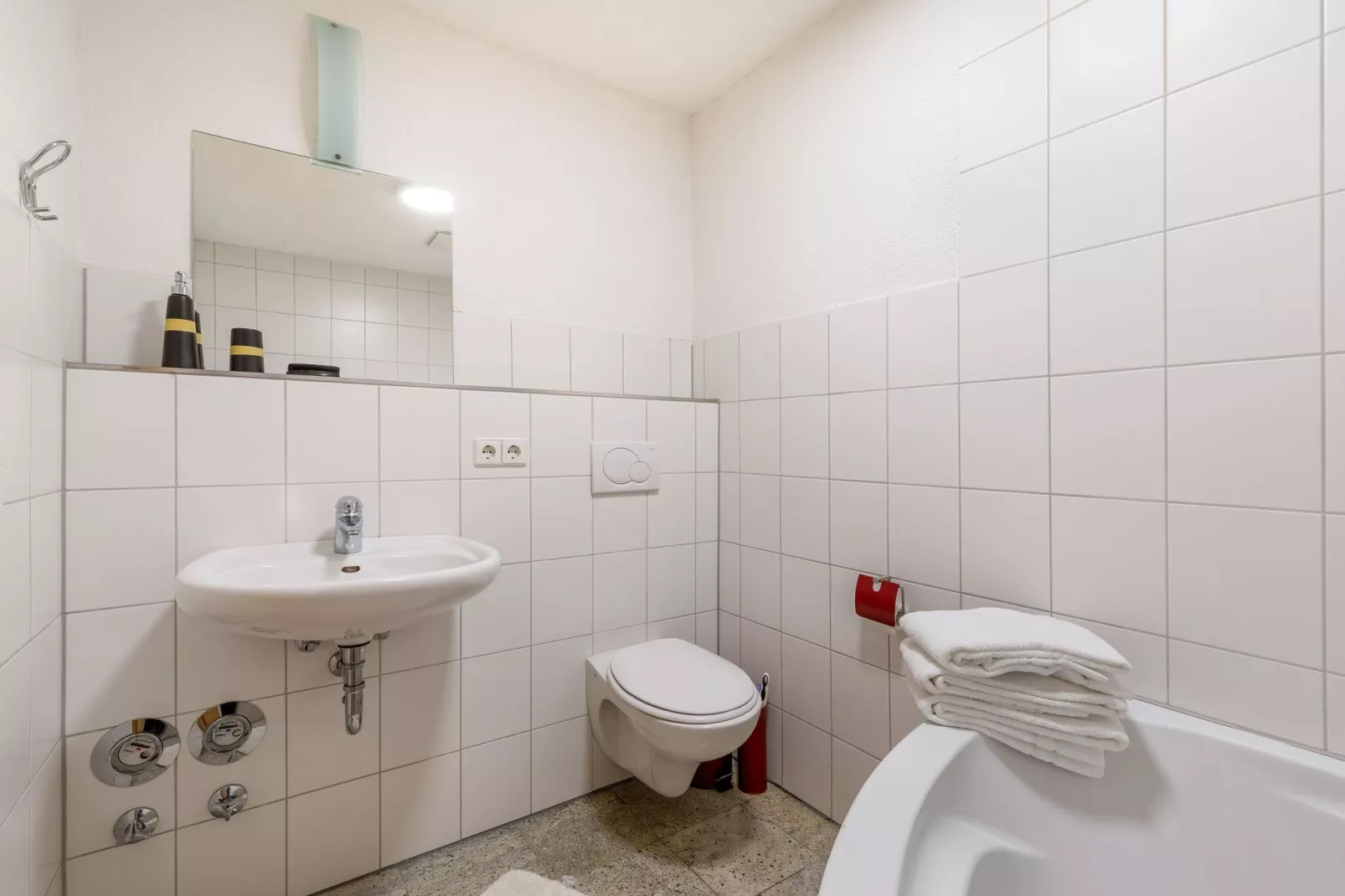 Ferienwohnung Schloss- Altshausen-Bathroom