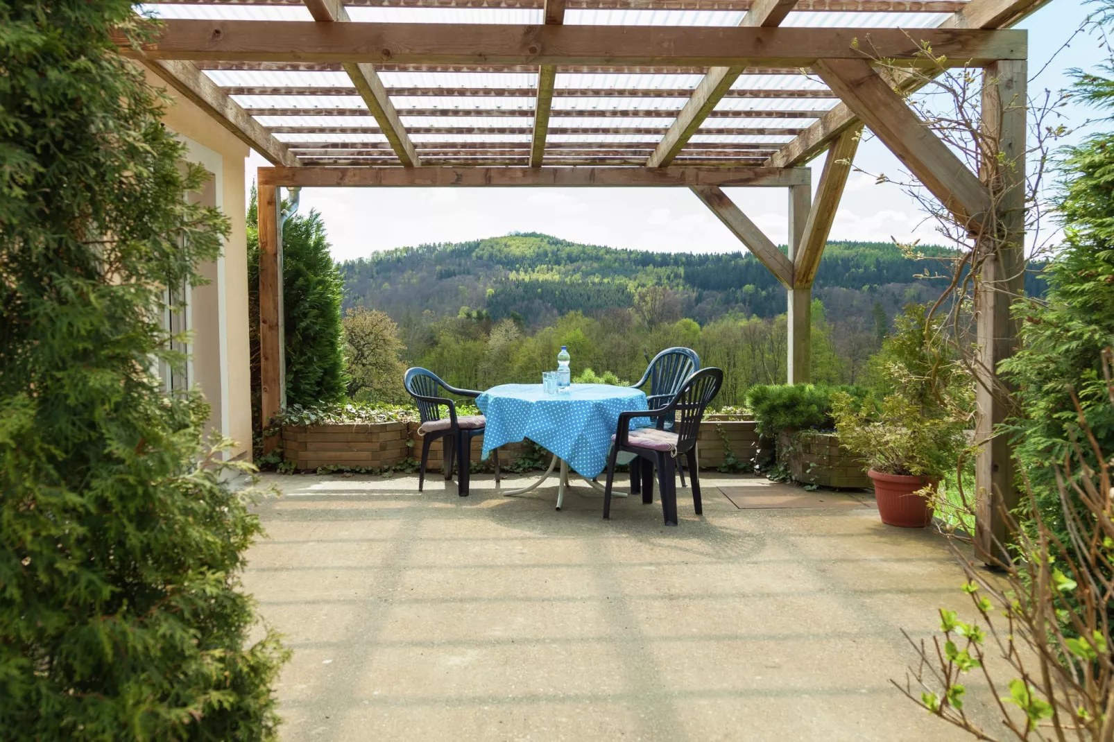 Sächsische Schweiz-Terrasse/Balkon