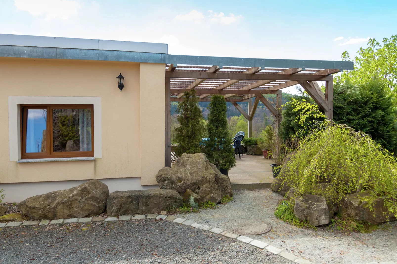 Sächsische Schweiz-Terrasse/Balkon