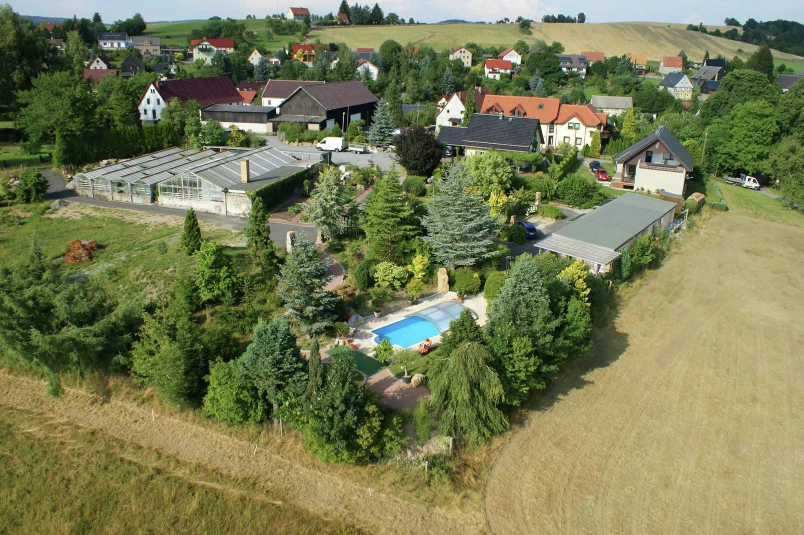 Sächsische Schweiz-Garten Sommer