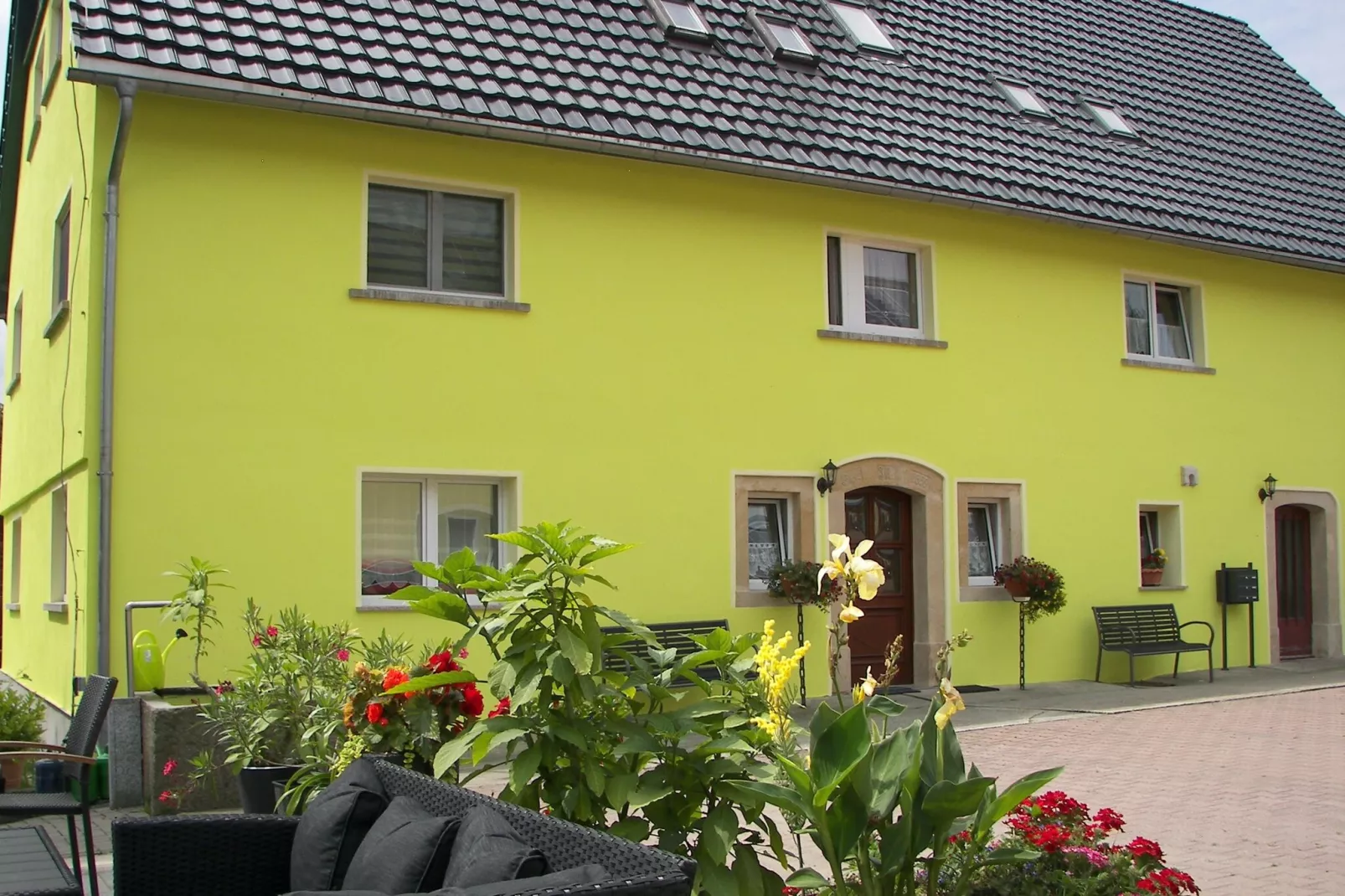Sächsische Schweiz-Exterior in summer