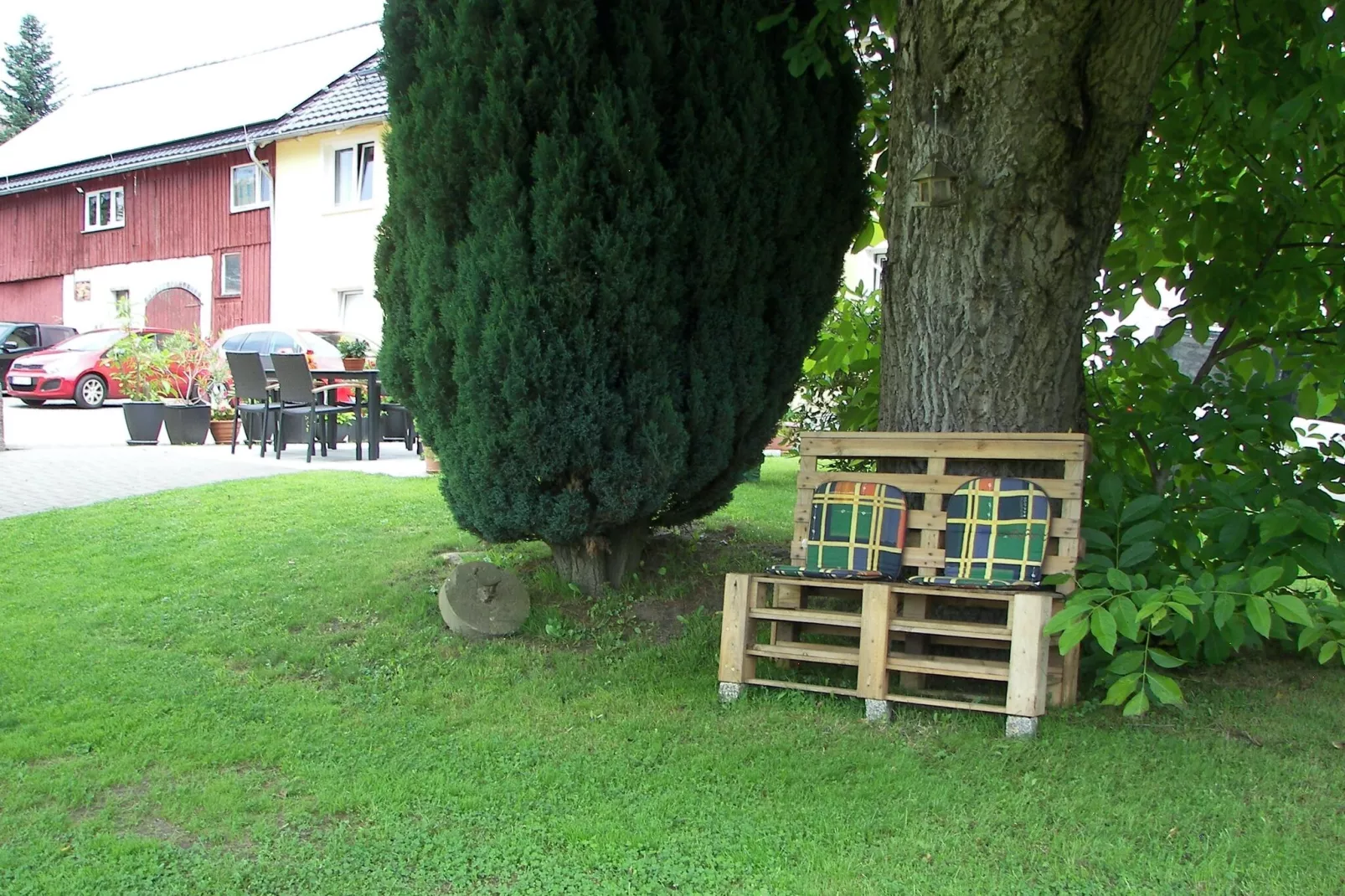 Sächsische Schweiz-Gardens in summer