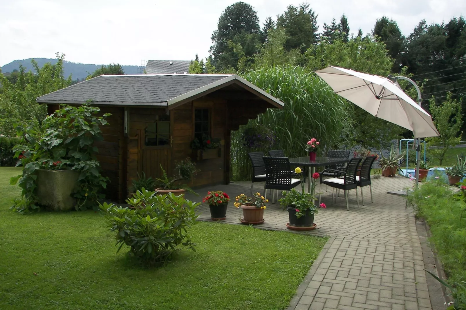 Sächsische Schweiz-Gardens in summer