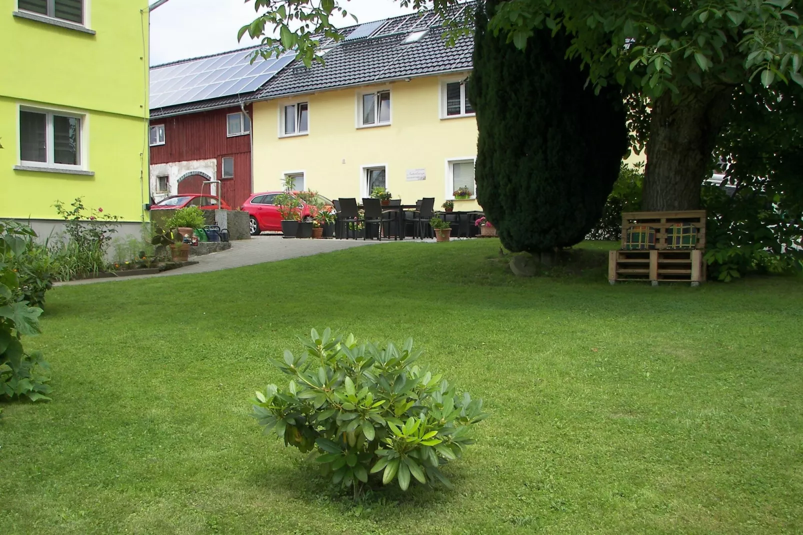 Sächsische Schweiz-Gardens in summer