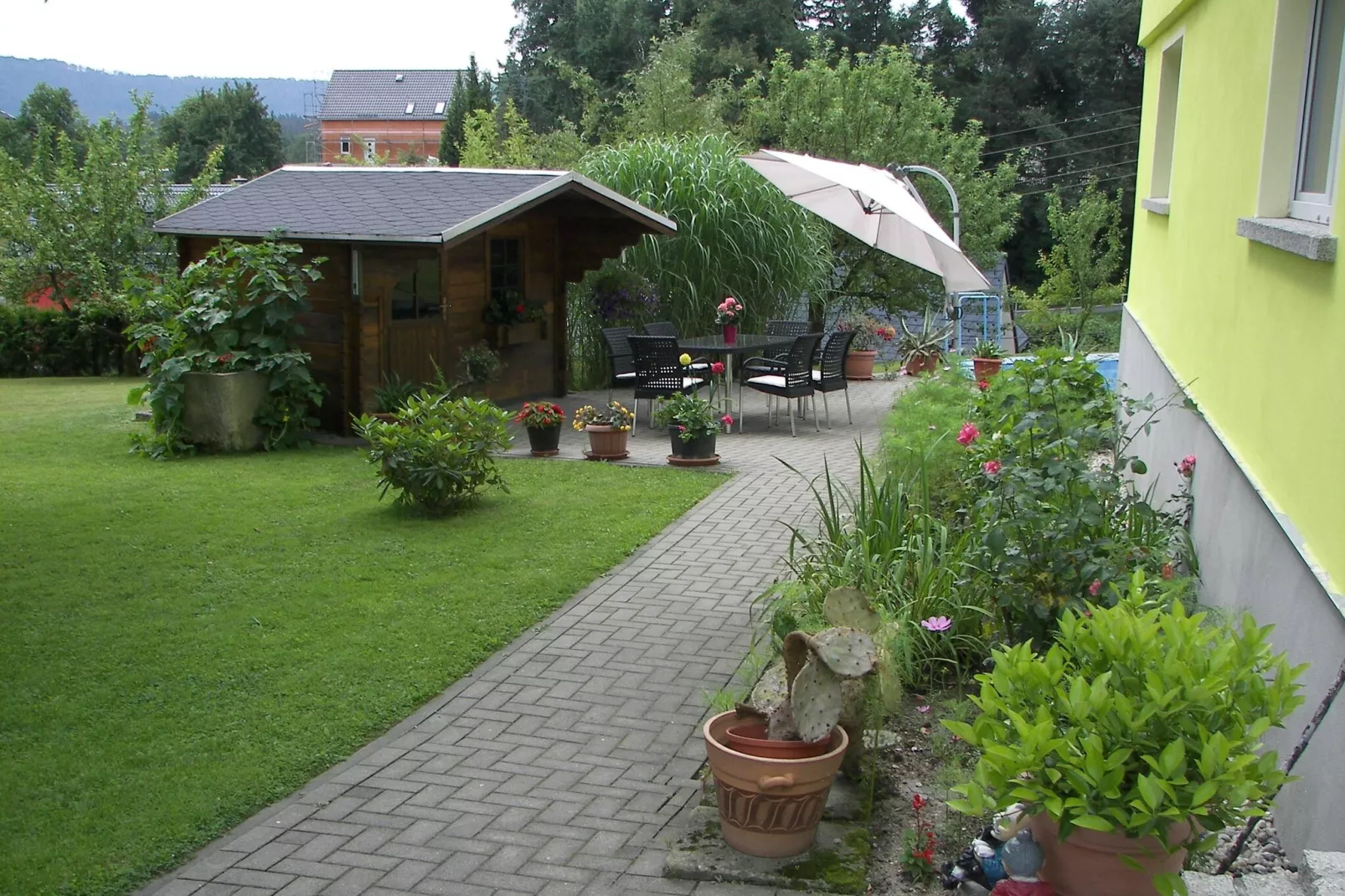 Sächsische Schweiz-Gardens in summer