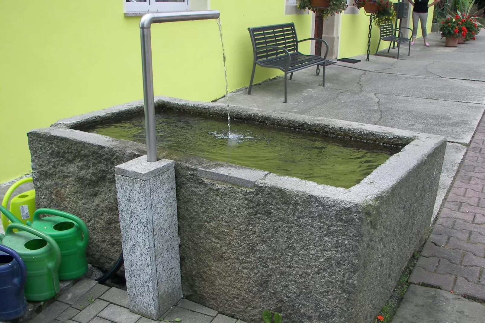 Sächsische Schweiz-Gardens in summer