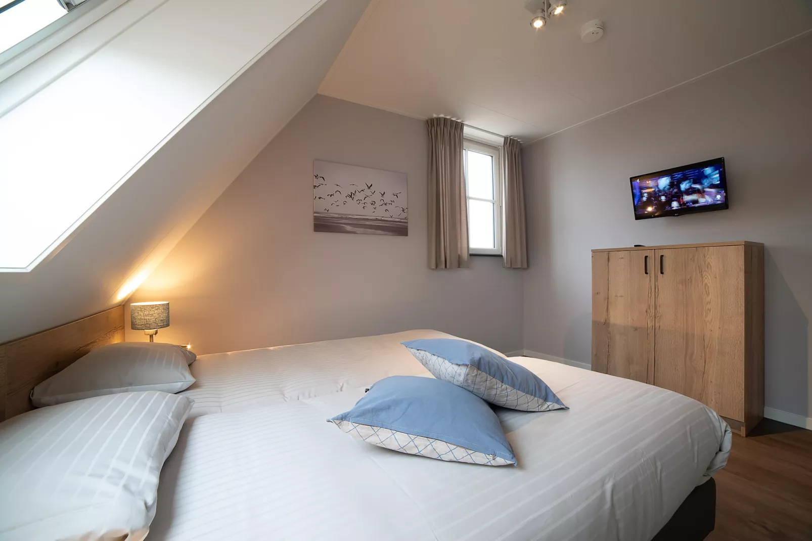 8-persoons geschakeld-Schlafzimmer