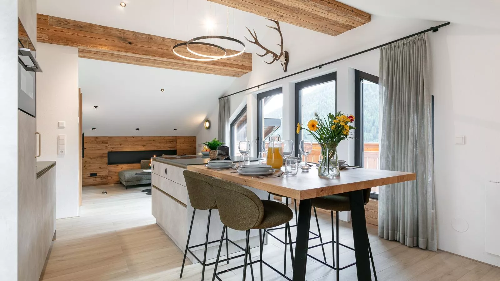 Alpenlodge Pettneu Lodge XL-Kitchen