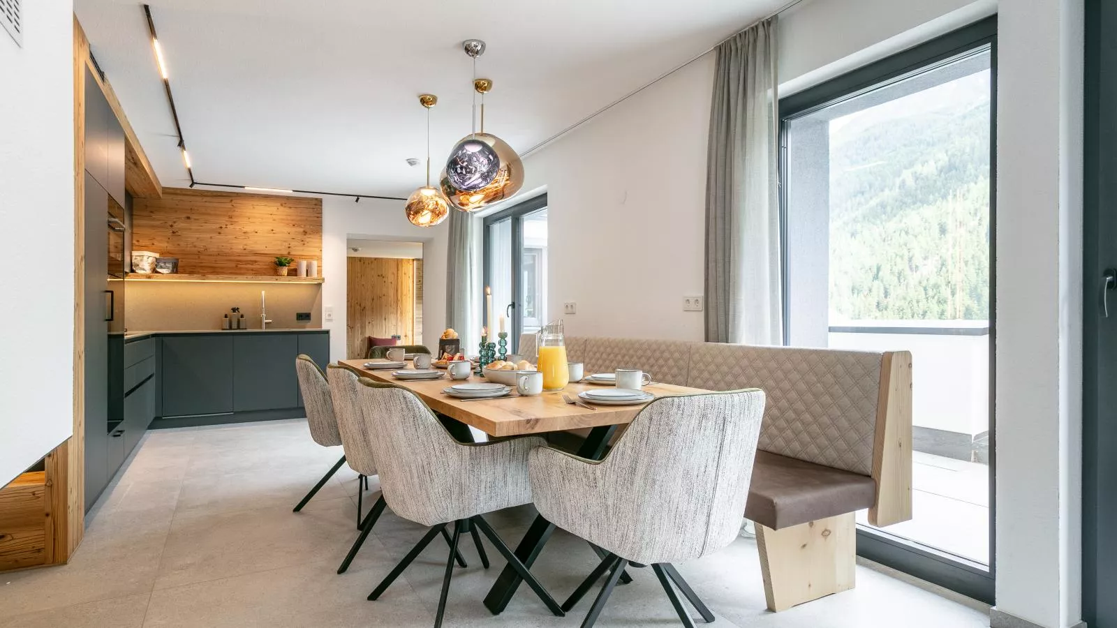 Alpenlodge Pettneu Lodge XL-Kitchen