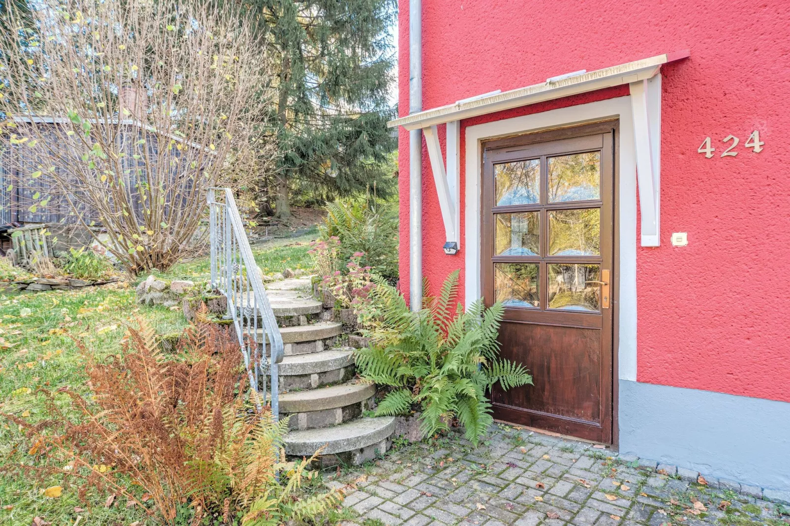Holiday flat in Güntersberge near the lake-Reception hall