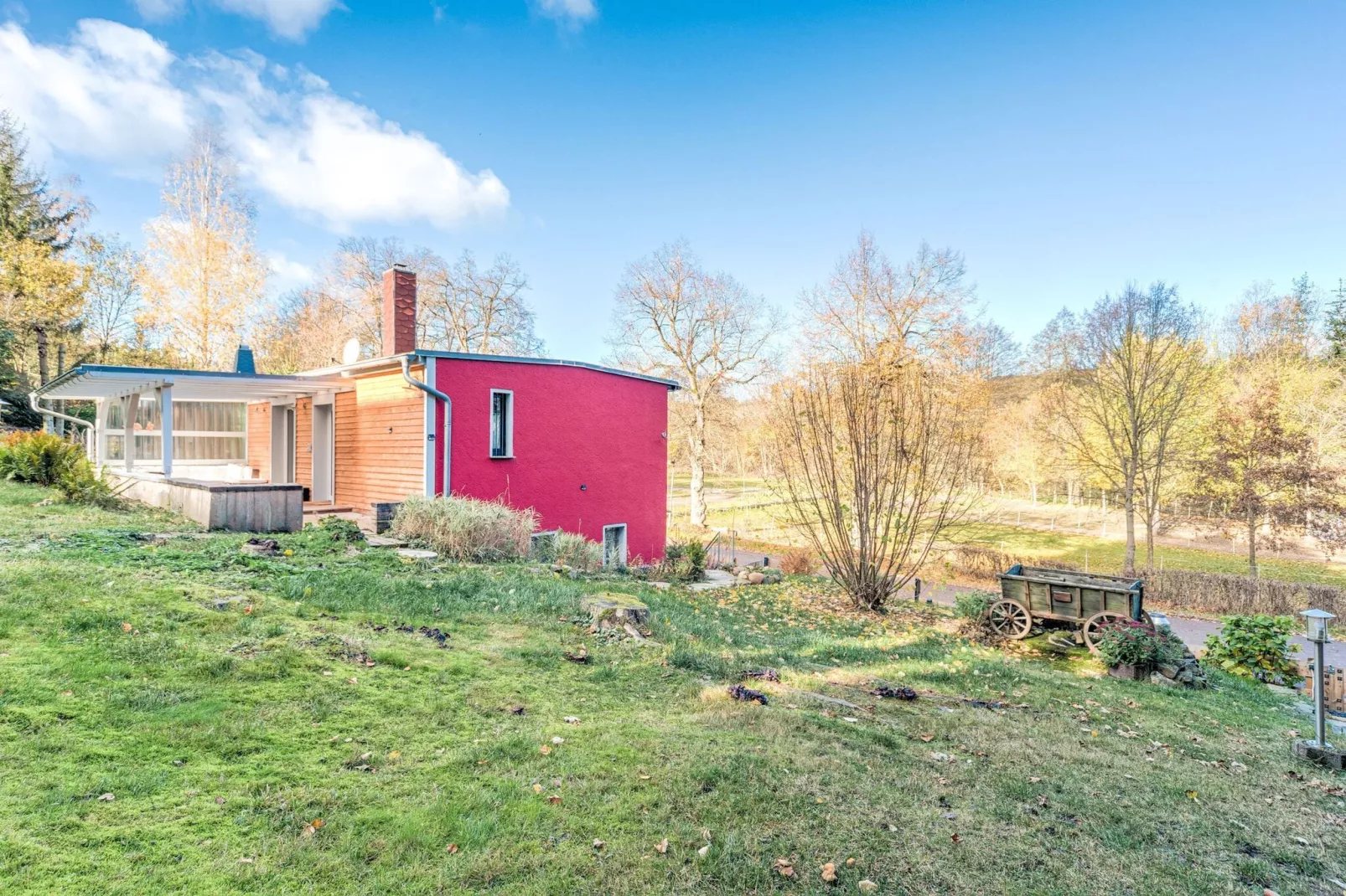 Holiday flat in Güntersberge near the lake-View summer