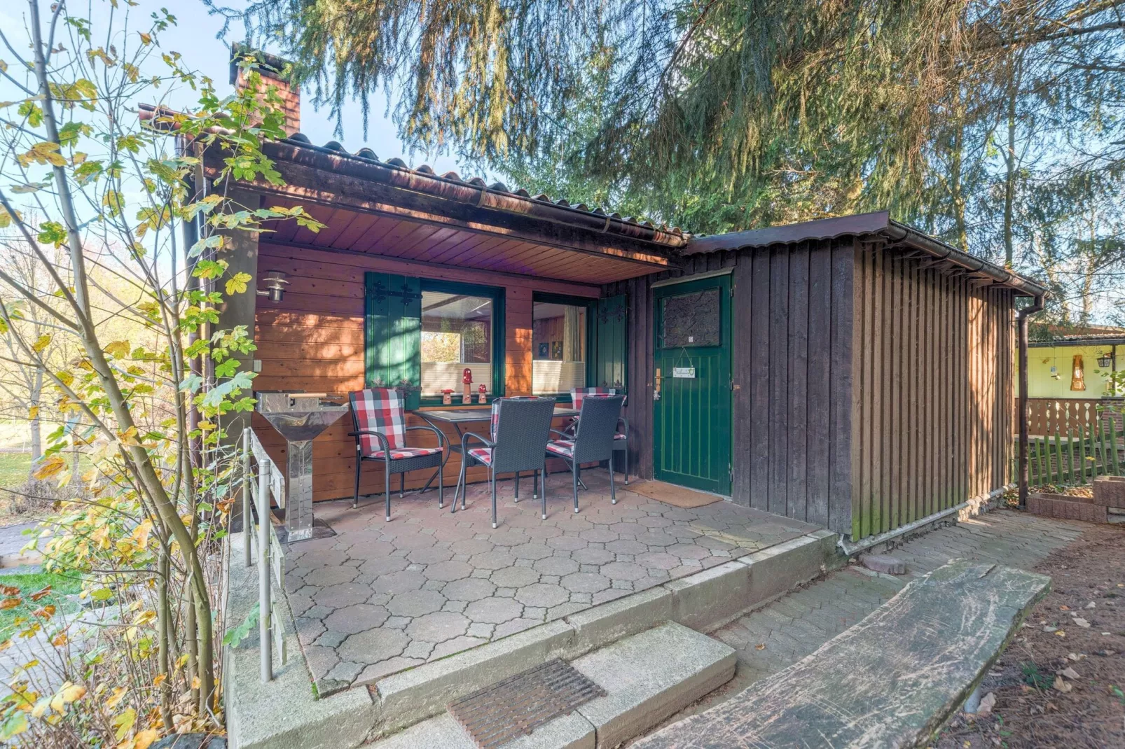 Maison de vacances à Güntersberge avec terrasse-Extérieur été