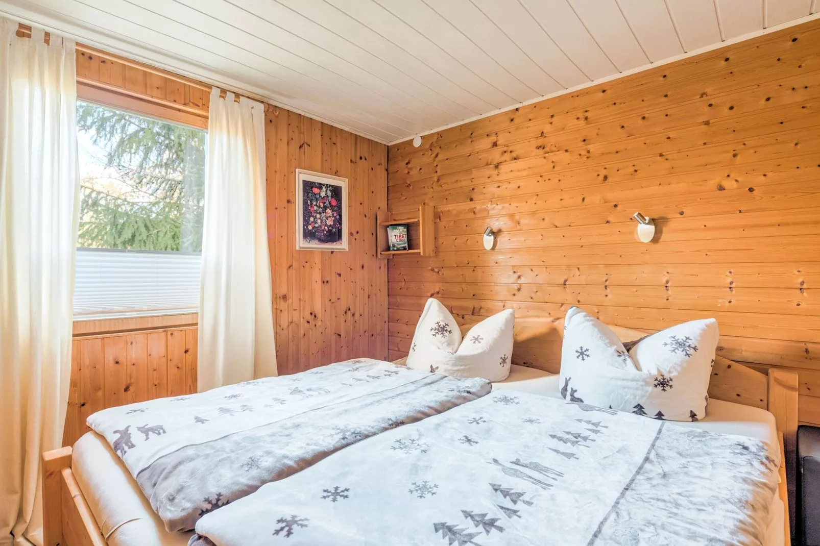 Maison de vacances à Güntersberge avec terrasse-Chambre