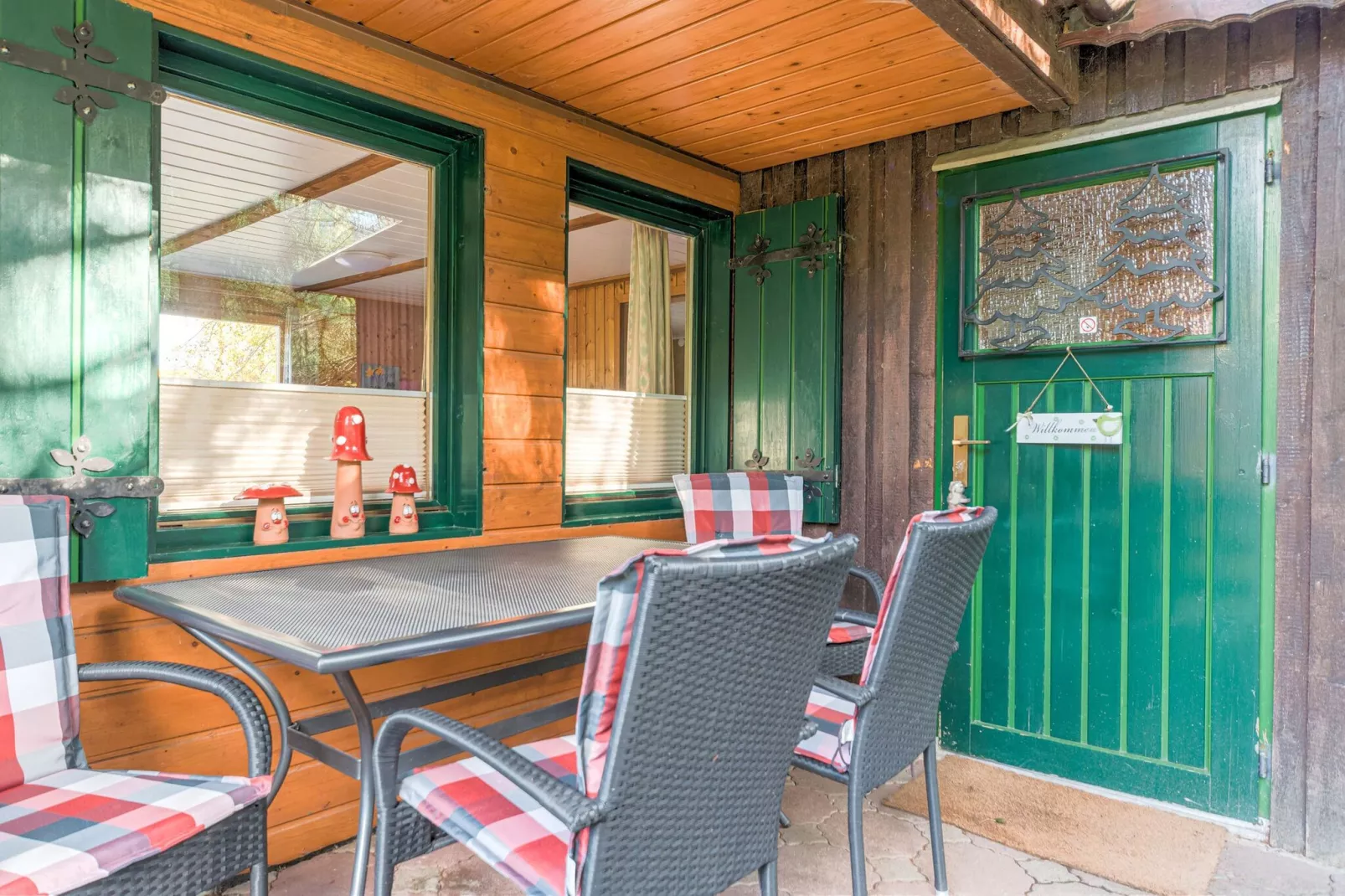Maison de vacances à Güntersberge avec terrasse-Balcon-terrasse