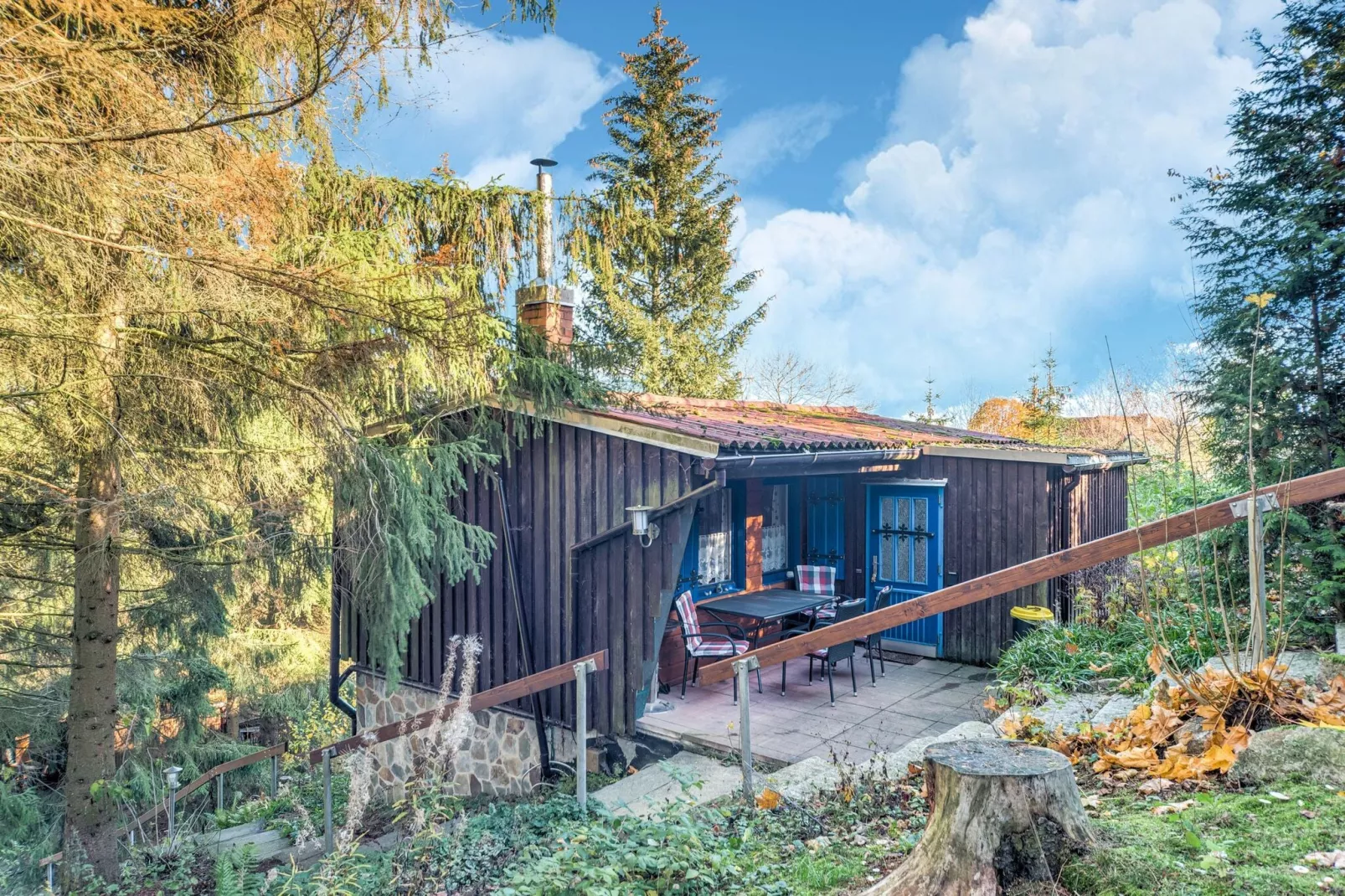 Holiday home in Güntersberge with private terrace