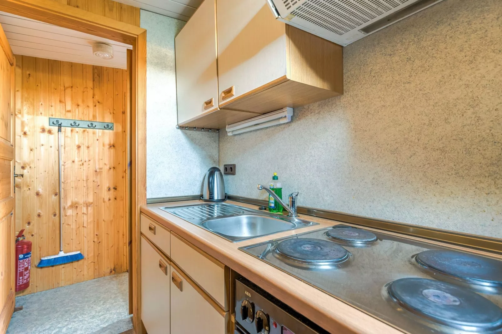 Holiday home in Güntersberge with private terrace-Kitchen