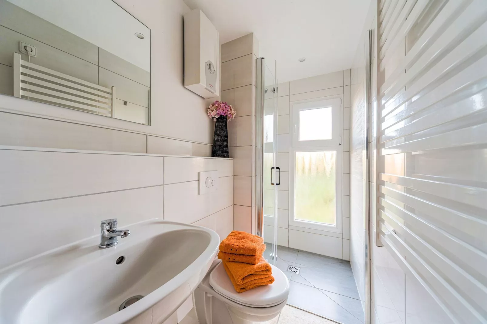 Holiday home in Güntersberge with private terrace-Bathroom