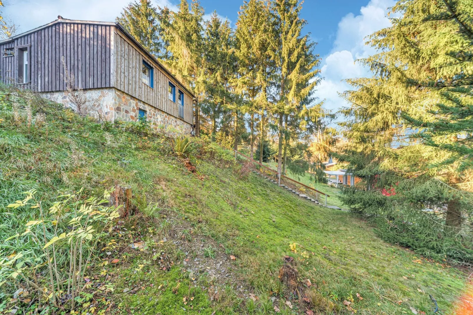 Holiday home in Güntersberge with private terrace-Gardens summer