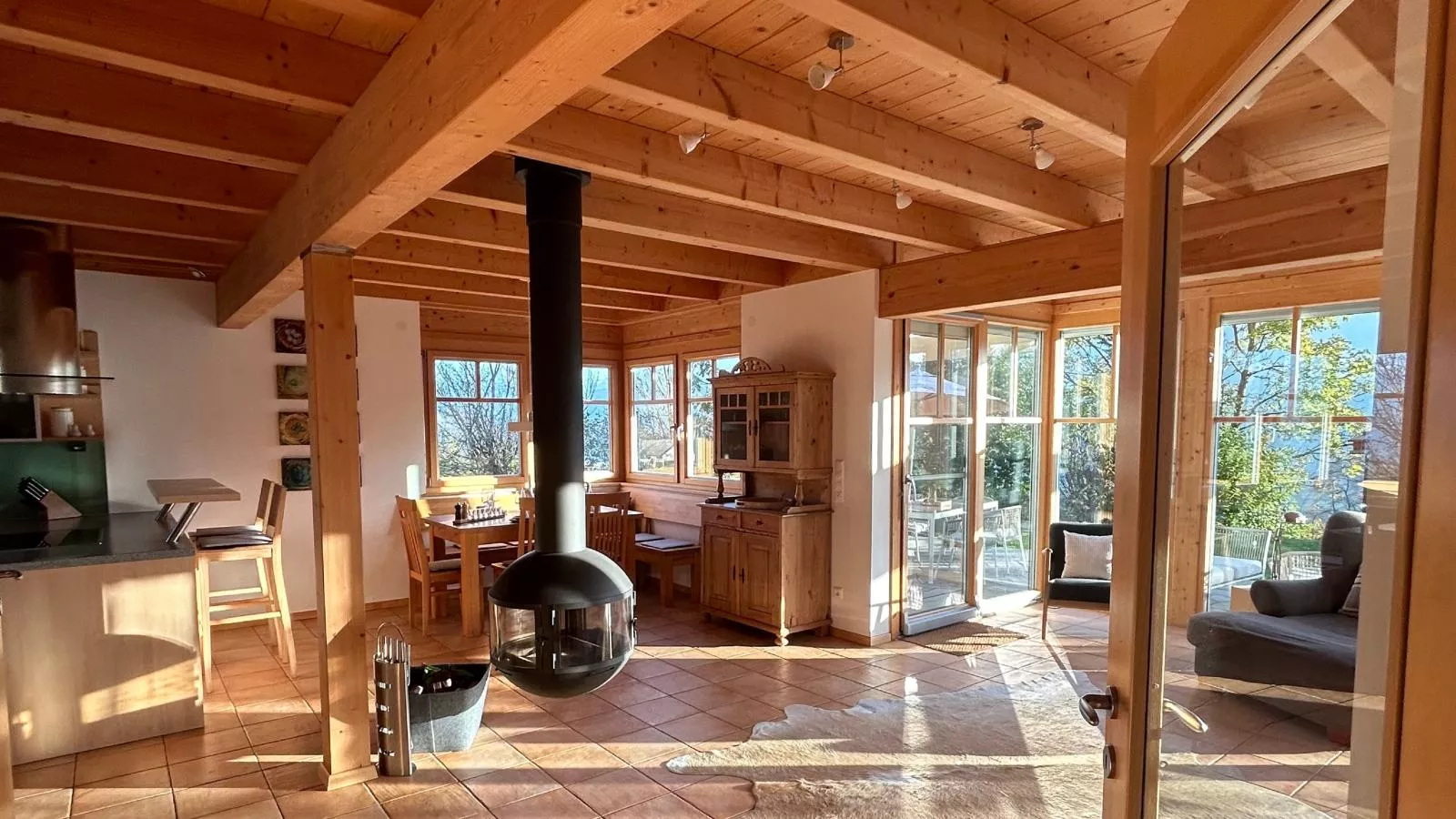 Landhaus St Georgen im Gailtal-Living room