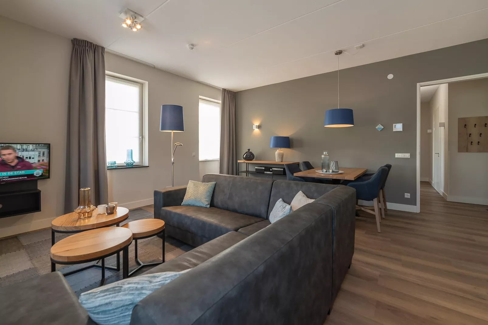 Zeeuwse Parel Appartement 4 pers 1 bdk-Wohnzimmer