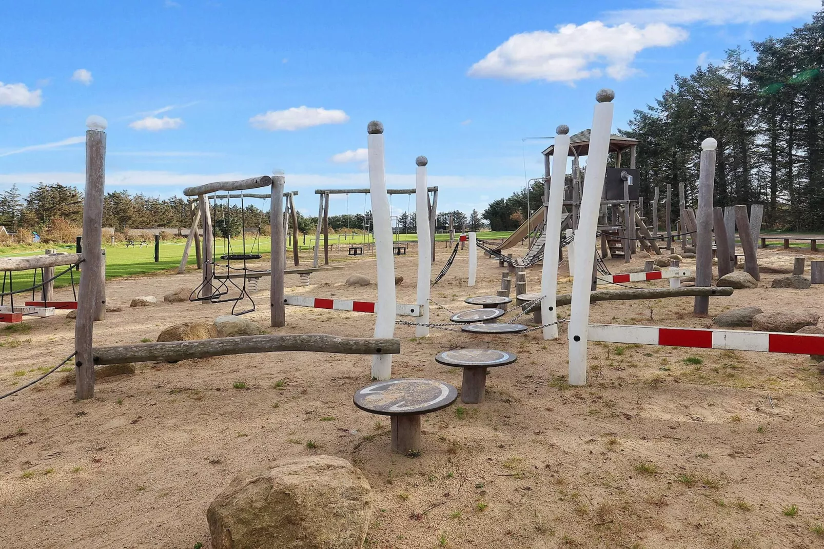 Cabin in camping resort with activities-View