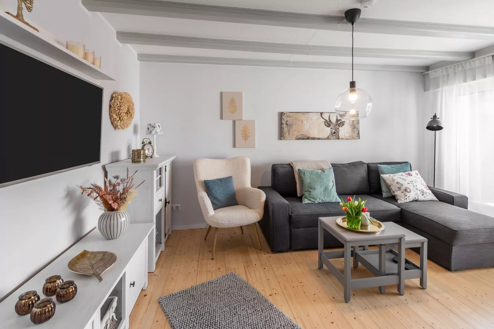 Ferienhaus Ballenstedt-Living room