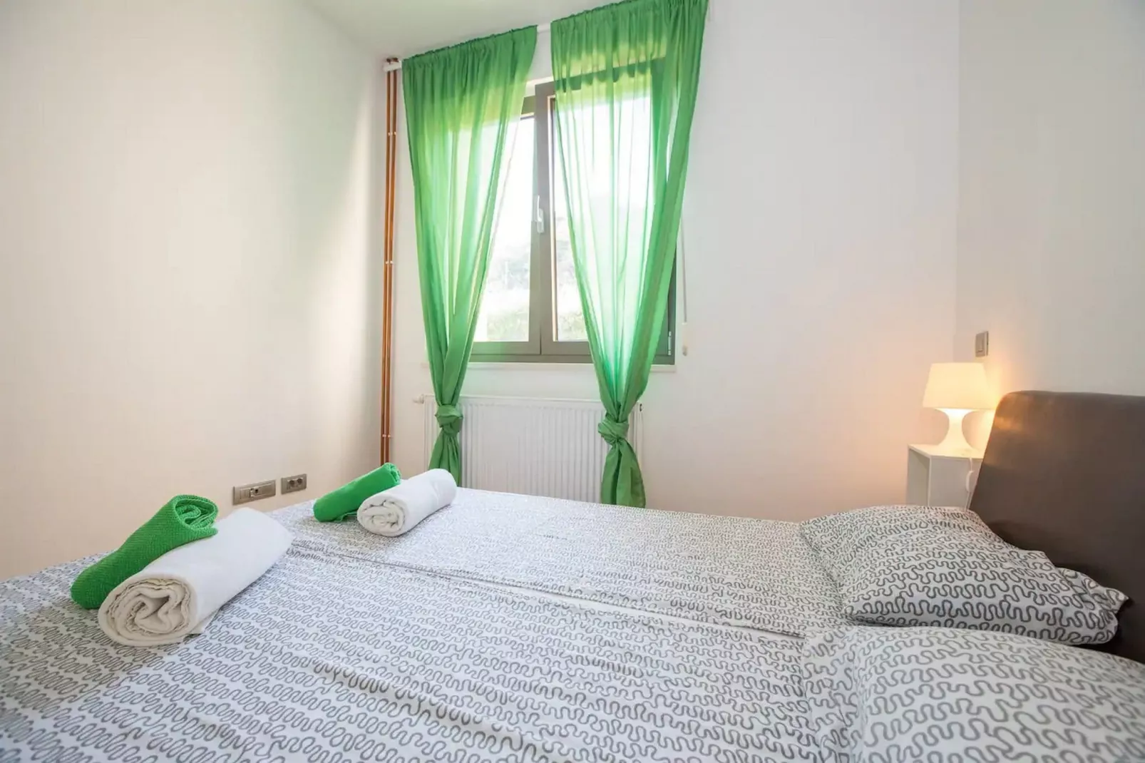City Holiday Apartment - One Bedroom Apartment with Terrace-Bedroom